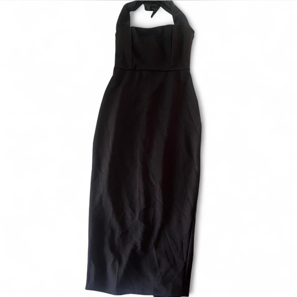 Club L London Black Midi Dress